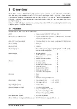 Preview for 10 page of Epson S1C17001 Technical Manual