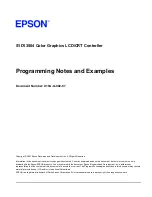 Preview for 141 page of Epson S1D13504 Technical Manual