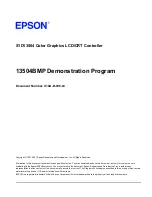 Preview for 257 page of Epson S1D13504 Technical Manual