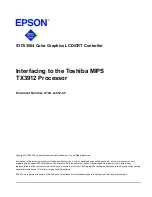 Preview for 533 page of Epson S1D13504 Technical Manual