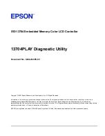 Preview for 211 page of Epson S1D13704 Technical Manual