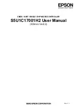 Epson S5U1C17001H2 User Manual preview