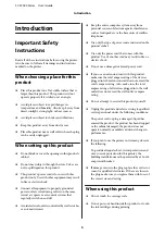 Preview for 5 page of Epson SC-F2000 Series User Manual