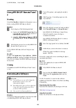 Preview for 22 page of Epson SC-F2000 Series User Manual