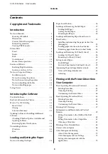 Preview for 3 page of Epson SC-T3100x Series User Manual