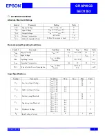 Preview for 13 page of Epson SED1352 Technical Manual