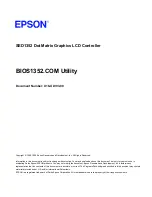 Preview for 171 page of Epson SED1352 Technical Manual