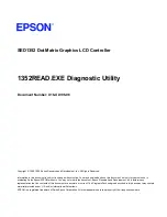 Preview for 183 page of Epson SED1352 Technical Manual