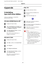 Preview for 21 page of Epson SpectroProofer Mounter 24 User Manual