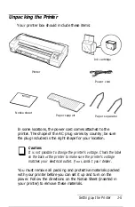 Preview for 18 page of Epson Stylus 1000 User Manual