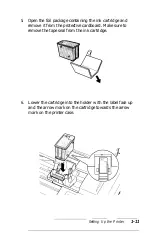 Preview for 24 page of Epson Stylus 1000 User Manual