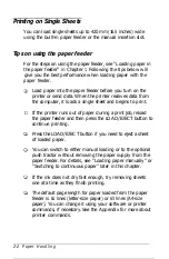 Preview for 33 page of Epson Stylus 1000 User Manual