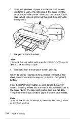 Preview for 37 page of Epson Stylus 1000 User Manual