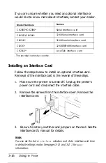 Preview for 65 page of Epson Stylus 1000 User Manual