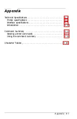 Preview for 84 page of Epson Stylus 1000 User Manual