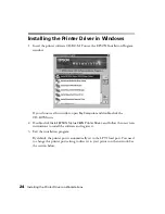 Preview for 29 page of Epson Stylus C80N Setup And Installation Manual