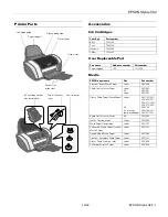 Epson Stylus C82 Product Information preview