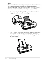 Preview for 54 page of Epson Stylus Color 200 User Manual