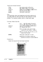 Preview for 74 page of Epson Stylus Color 400 User Manual