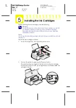 Preview for 8 page of Epson Stylus COLOR 460 Setup Manual