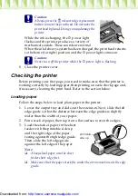 Preview for 14 page of Epson Stylus PHOTO 1290 Setup Manual
