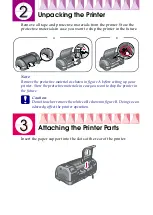 Preview for 3 page of Epson STYLUS PHOTO 915 Setup Manual