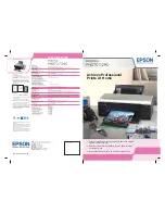 Epson Stylus Photo R290 Specifications preview