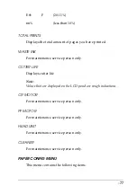 Preview for 78 page of Epson Stylus Pro 10600 - UltraChrome Ink - Stylus Pro 10600 Print Engine Reference Manual