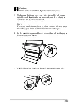 Preview for 236 page of Epson Stylus Pro 10600 - UltraChrome Ink - Stylus Pro 10600 Print Engine Reference Manual