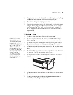 Preview for 13 page of Epson Stylus Pro GS6000 Setup And Use Manual