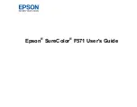 Epson SureColor F571 User Manual preview