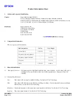 Epson T068120 Product Information Sheet preview