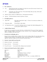 Preview for 2 page of Epson T537120 Material Safety Data Sheet