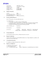 Preview for 3 page of Epson T544200 Material Safety Data Sheet