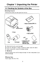 Preview for 8 page of Epson TM-930II Series Operator'S Manual