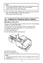 Preview for 26 page of Epson TM-930II Series Operator'S Manual