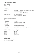 Preview for 68 page of Epson TM-930II Series Operator'S Manual