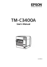 Epson TM-C3400A User Manual preview