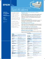 Preview for 2 page of Epson TM-J9000 Series Specifications