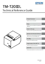 Preview for 1 page of Epson TM-T20IIIL Technical Reference Manual