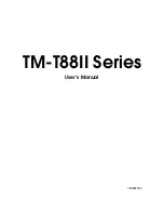 Preview for 1 page of Epson TM-T88II Series User Manual