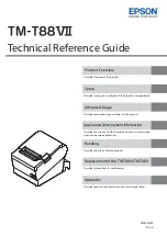 Epson TM-T88VII Technical Reference Manual preview