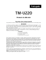 Preview for 63 page of Epson TM-U220 Series User Manual