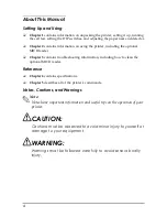 Preview for 8 page of Epson U925 - TM B/W Dot-matrix Printer User Manual