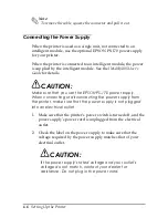 Preview for 16 page of Epson U925 - TM B/W Dot-matrix Printer User Manual