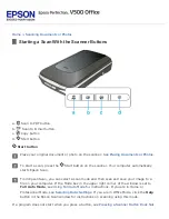 Preview for 48 page of Epson V500 User Manual