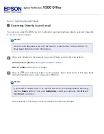 Preview for 166 page of Epson V500 User Manual