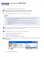 Preview for 192 page of Epson V500 User Manual