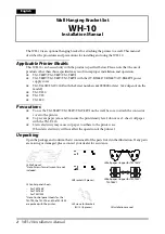 Preview for 2 page of Epson WH-10 Installation Manual