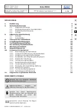 Preview for 77 page of EPTA Bonnet Neve KALEIDO H12 EFFICIA Design User Instructions